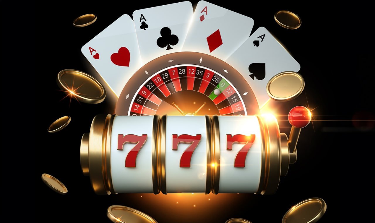 Dealer live casino bersiap melayani taruhan dengan meja dan kartu nyata